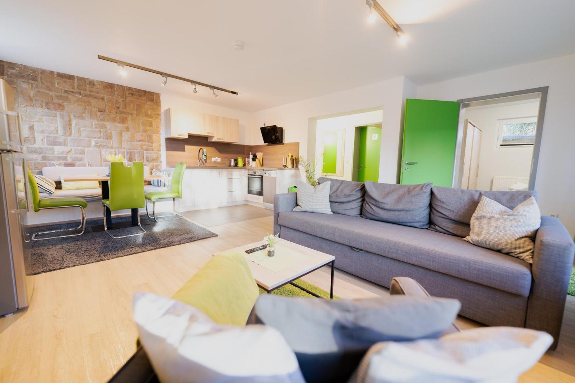 Ferienhaus Schoene Aussicht Ferienwohnung Gruen Hemfurth-Edersee Esterno foto
