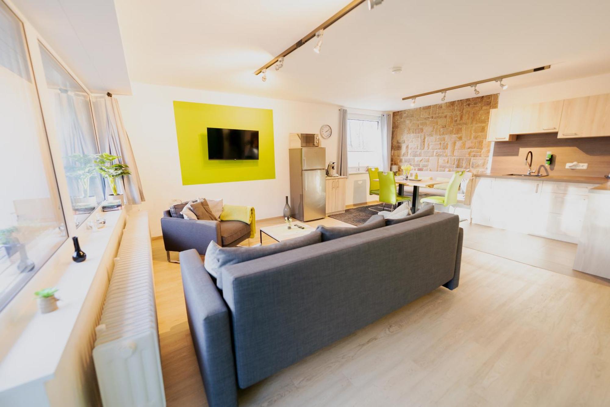 Ferienhaus Schoene Aussicht Ferienwohnung Gruen Hemfurth-Edersee Esterno foto